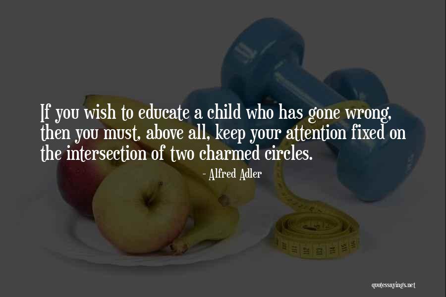 Educate Your Child Quotes By Alfred Adler