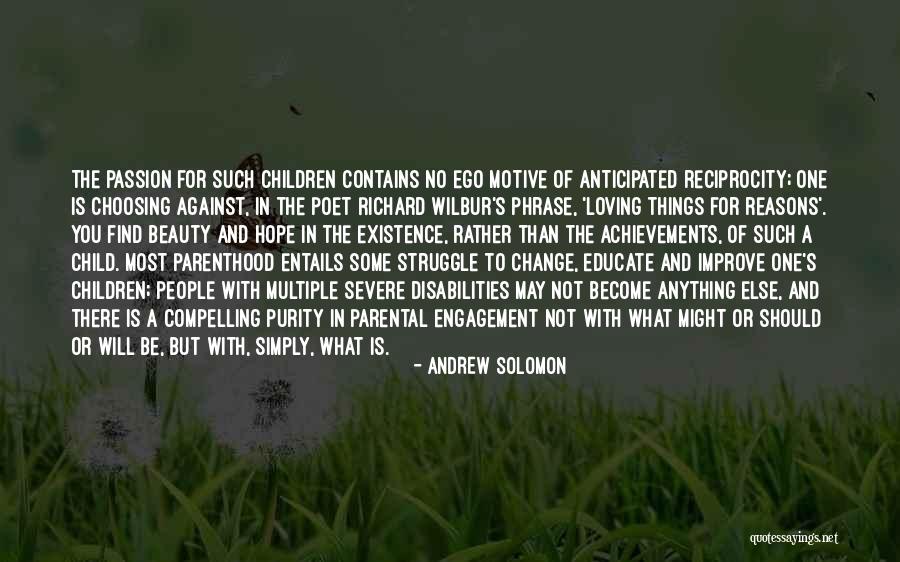 Educate Your Child Quotes By Andrew Solomon