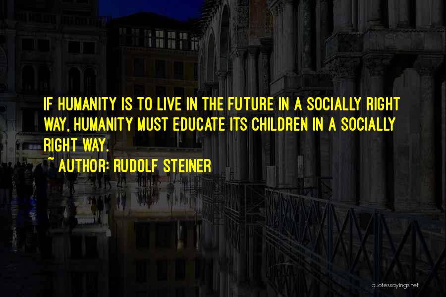 Educate Your Children Quotes By Rudolf Steiner