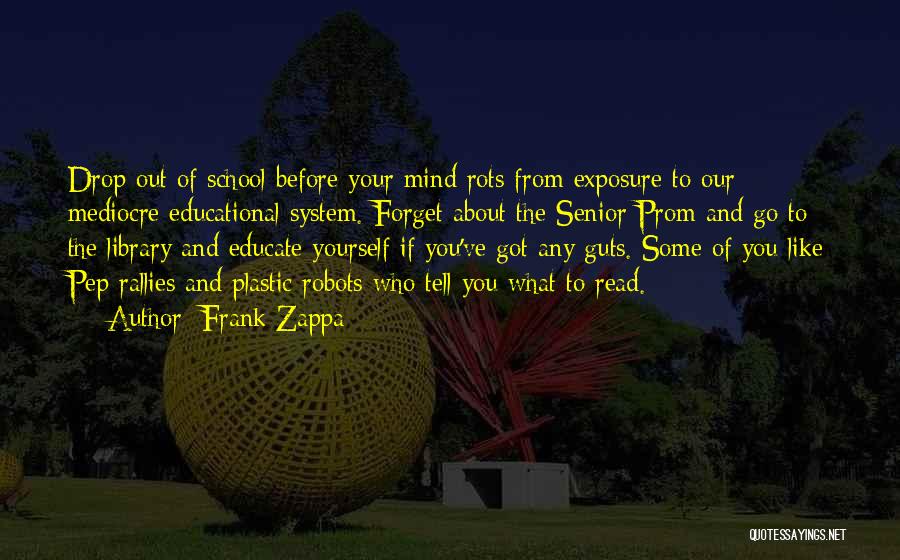 Educate Your Mind Quotes By Frank Zappa
