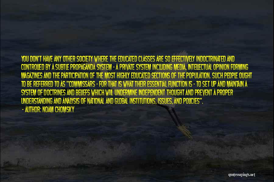 Educated Quotes By Noam Chomsky Educated Quotes By Noam Chomsky