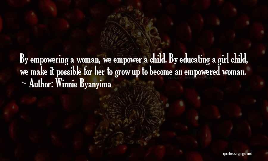 Educating Girl Child Quotes By Winnie Byanyima