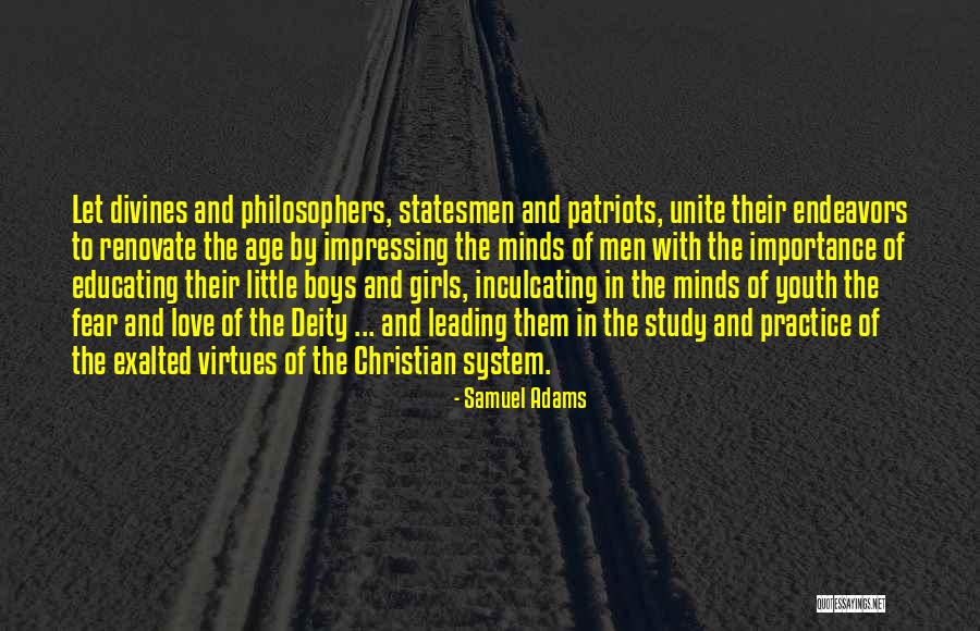 Educating Our Youth Quotes By Samuel Adams