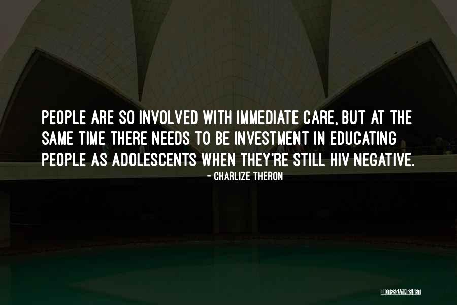 Educating People Quotes By Charlize Theron Educating People Quotes By Charlize Theron