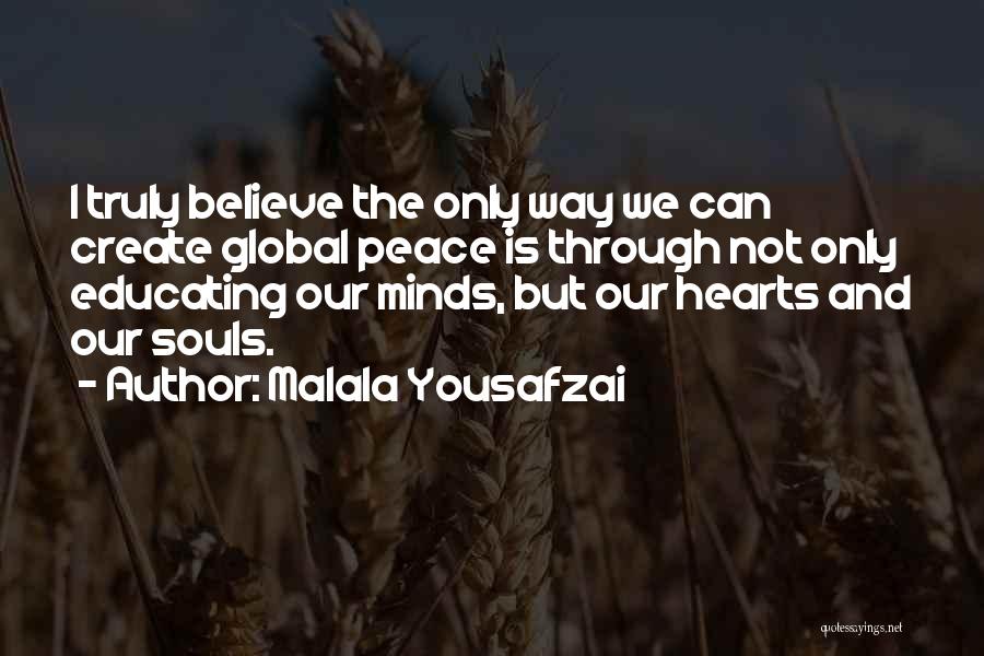 Educating Quotes By Malala Yousafzai