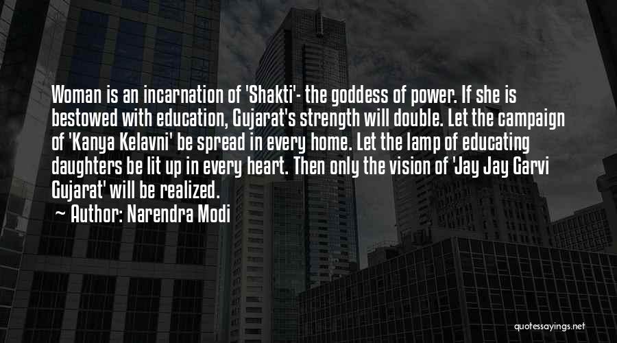 Educating Quotes By Narendra Modi