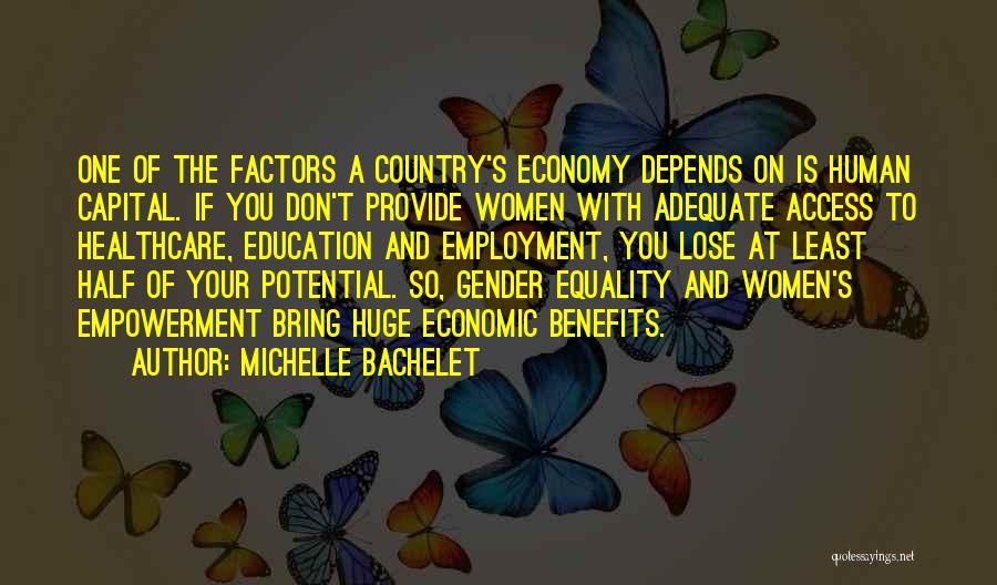 Education Access Quotes By Michelle Bachelet