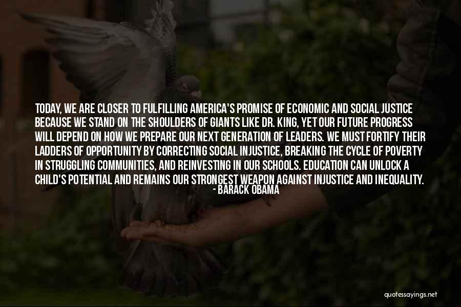 Education Against Poverty Quotes By Barack Obama