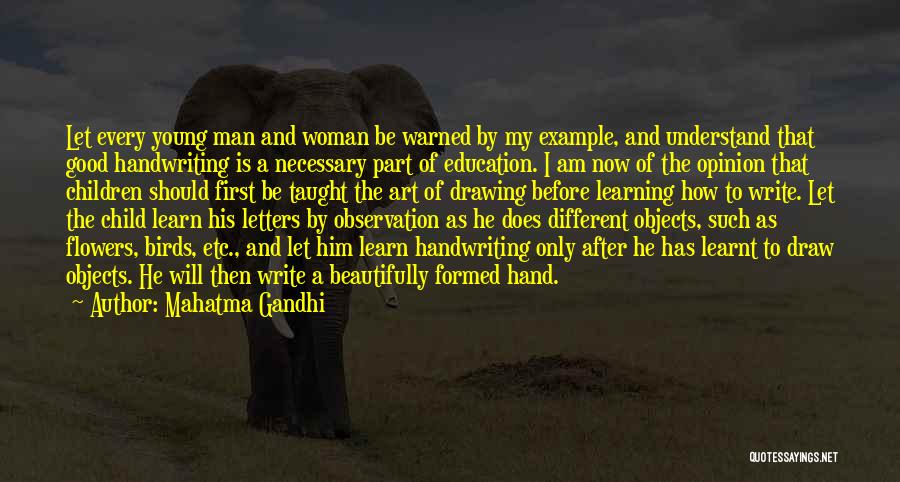 Education And Art Quotes By Mahatma Gandhi