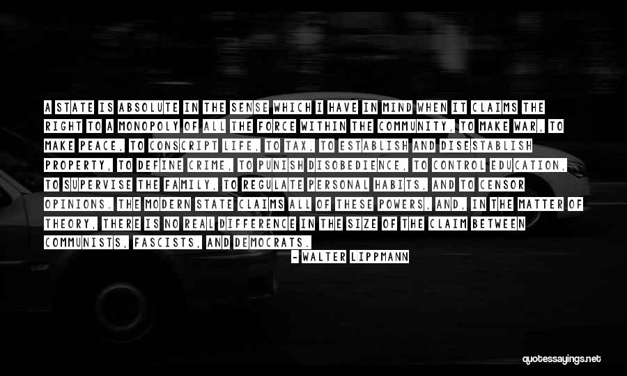 Education And Crime Quotes By Walter Lippmann Education And Crime Quotes By Walter Lippmann