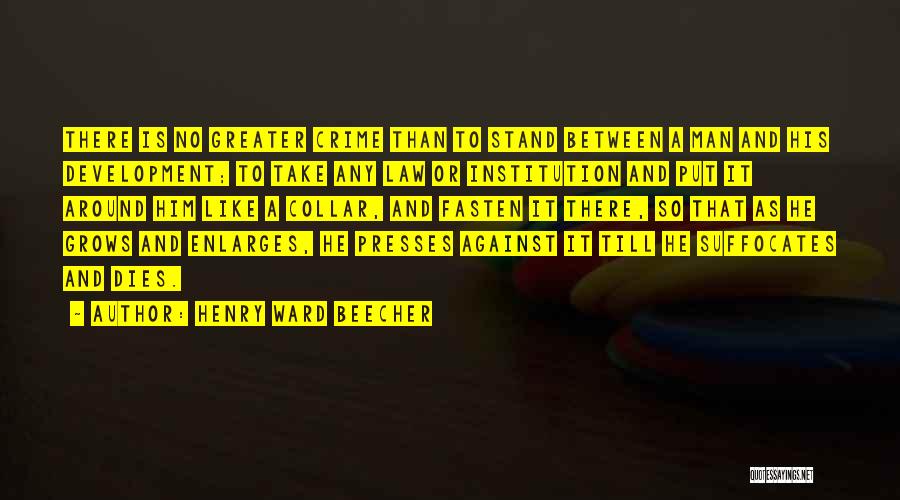 Education And Development Quotes By Henry Ward Beecher