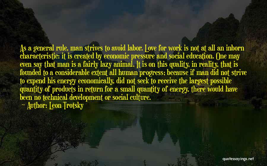 Education And Economic Development Quotes By Leon Trotsky