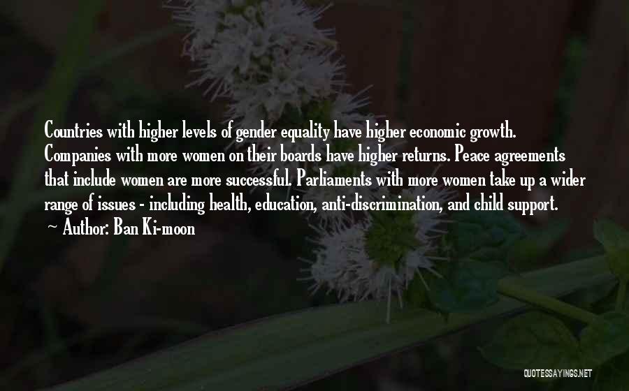 Education And Equality Quotes By Ban Ki-moon