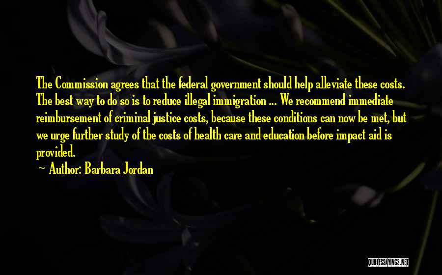 Education And Health Care Quotes By Barbara Jordan