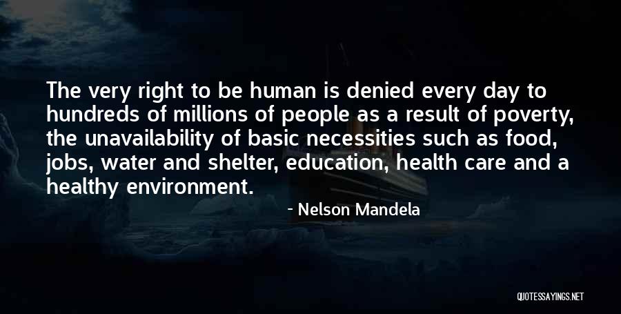 Education And Health Care Quotes By Nelson Mandela