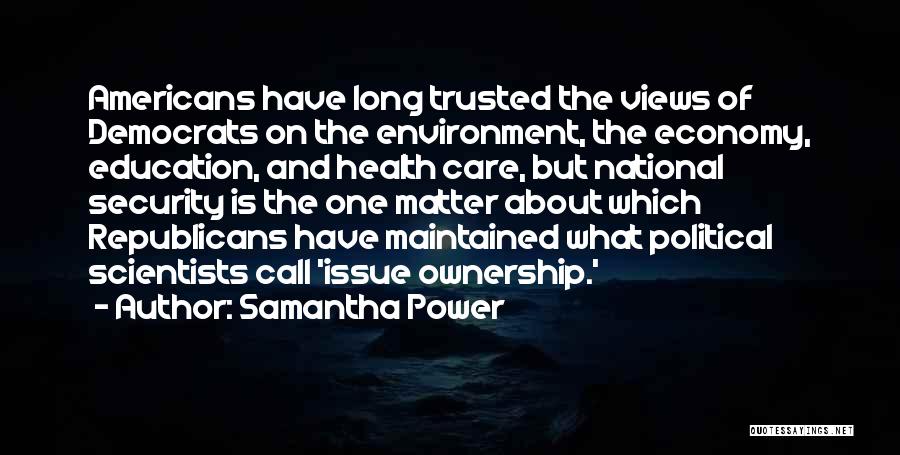 Education And Health Care Quotes By Samantha Power