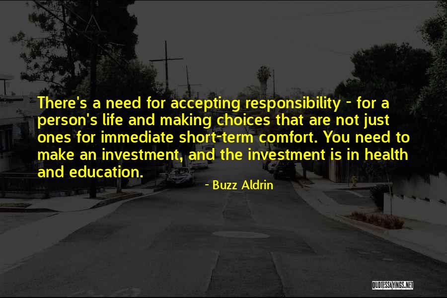 Education And Health Quotes By Buzz Aldrin