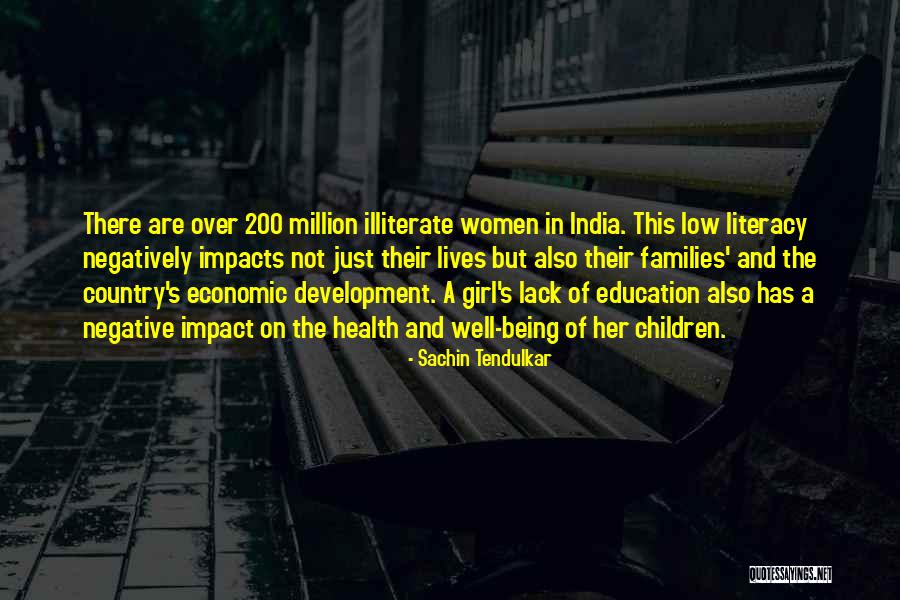 Education And Health Quotes By Sachin Tendulkar