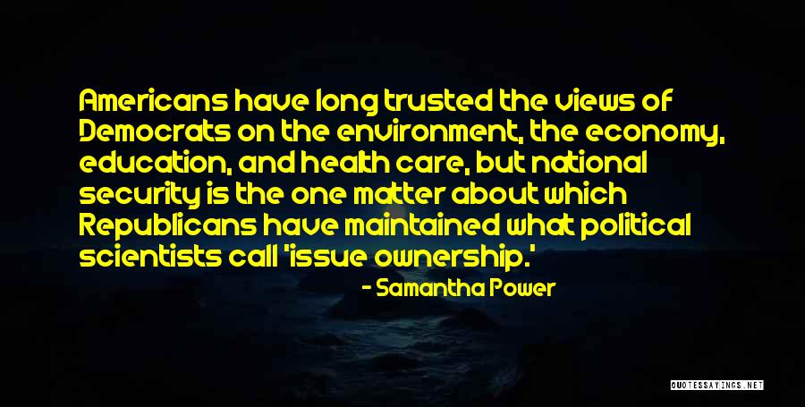 Education And Health Quotes By Samantha Power