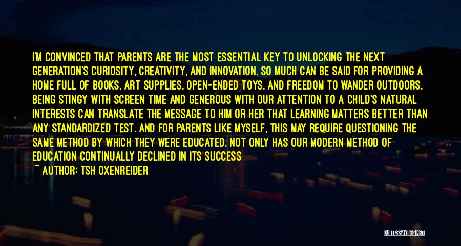 Education And Interests Quotes By Tsh Oxenreider
