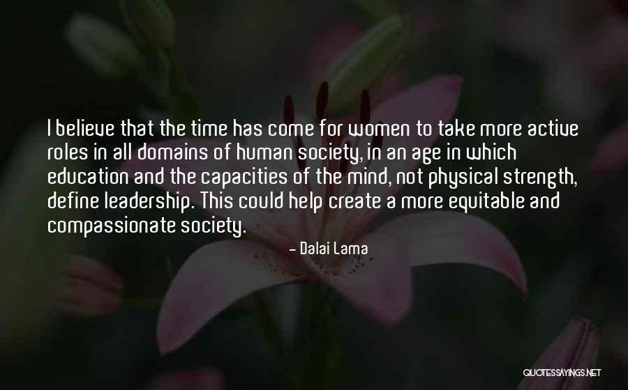 Education And Leadership Quotes By Dalai Lama