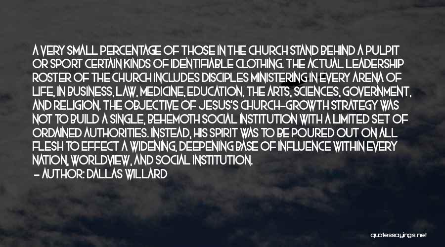 Education And Leadership Quotes By Dallas Willard