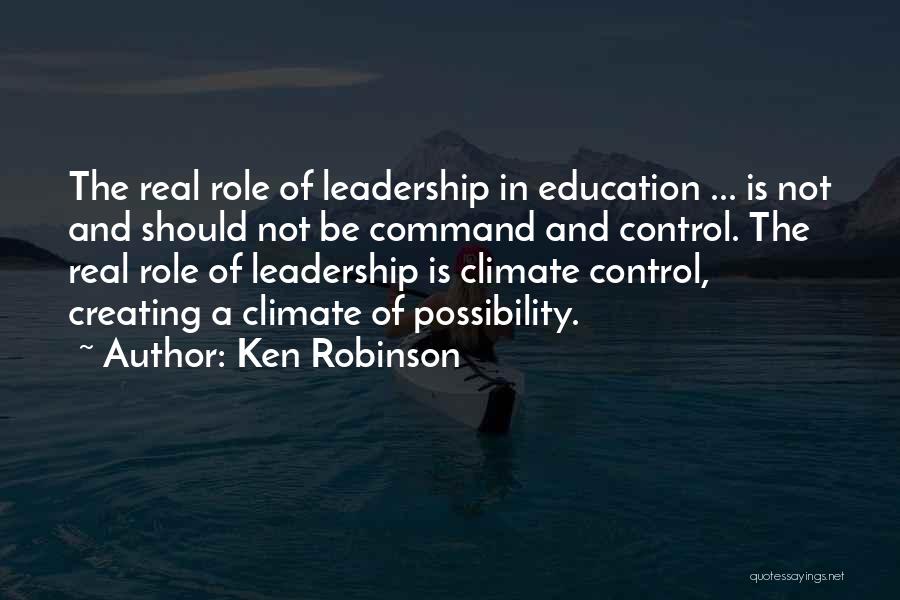 Education And Leadership Quotes By Ken Robinson