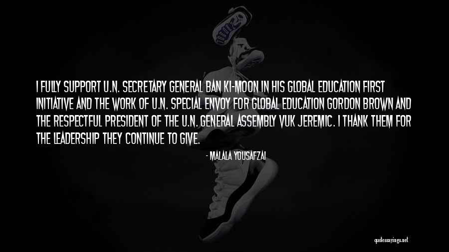 Education And Leadership Quotes By Malala Yousafzai