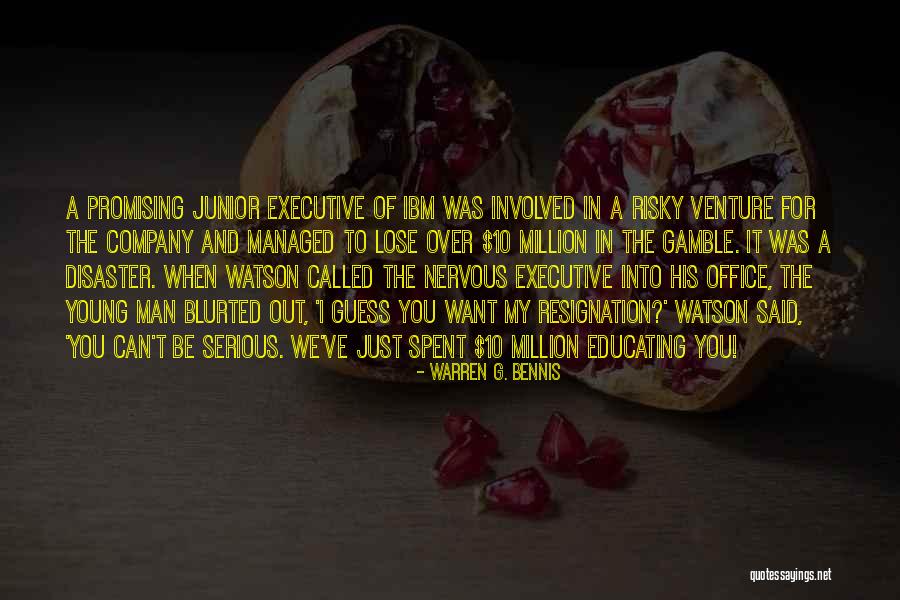 Education And Leadership Quotes By Warren G. Bennis Education And Leadership Quotes By Warren G. Bennis