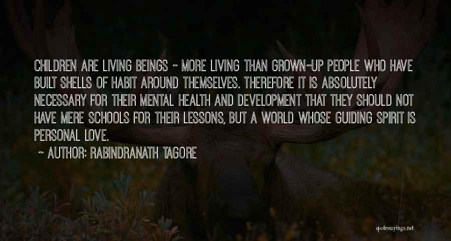 Education And Mental Health Quotes By Rabindranath Tagore
