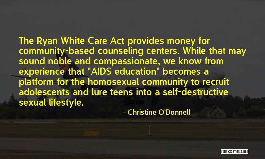 Education And Money Quotes By Christine O'Donnell