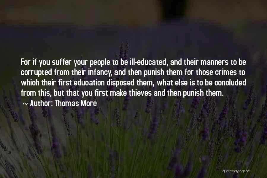 Education And Politics Quotes By Thomas More