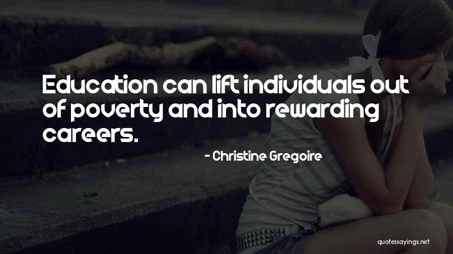 Education And Poverty Quotes By Christine Gregoire