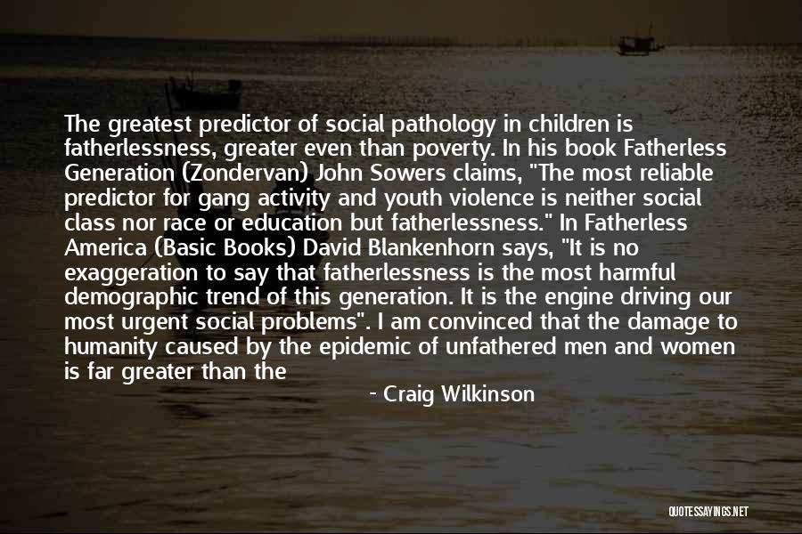 Education And Poverty Quotes By Craig Wilkinson