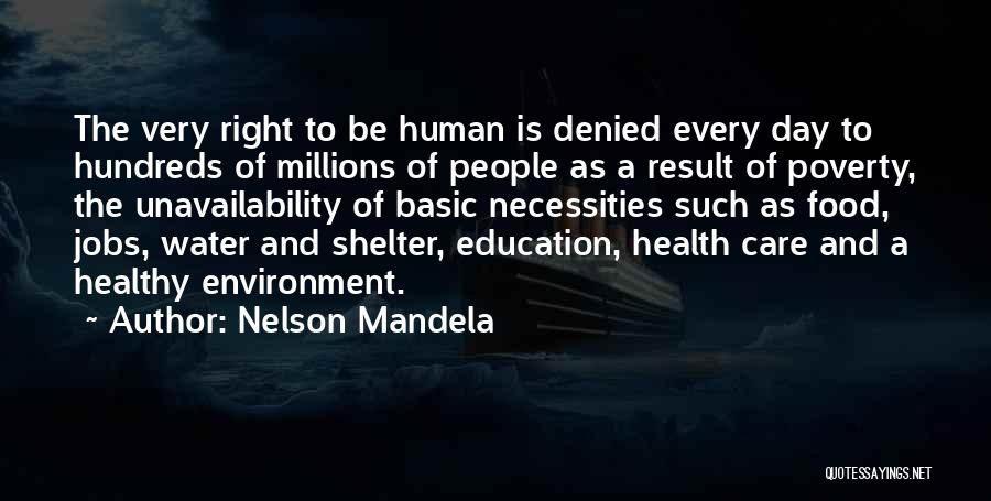 Education And Poverty Quotes By Nelson Mandela