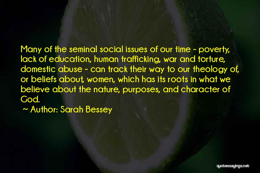 Education And Poverty Quotes By Sarah Bessey