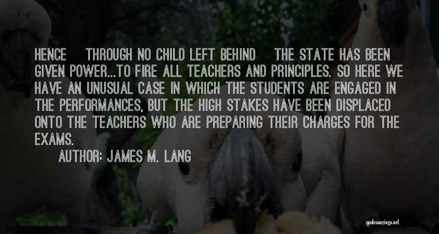 Education And Power Quotes By James M. Lang