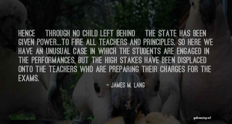 Education And Power Quotes By James M. Lang