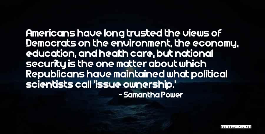 Education And Power Quotes By Samantha Power