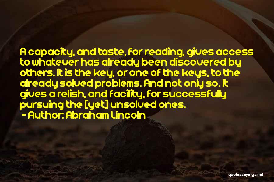 Education And Reading Quotes By Abraham Lincoln