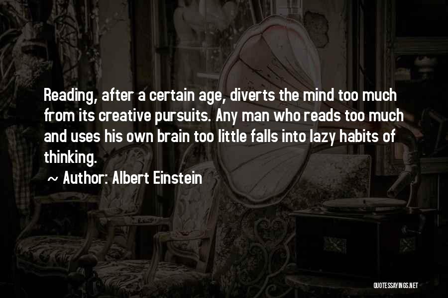 Education And Reading Quotes By Albert Einstein
