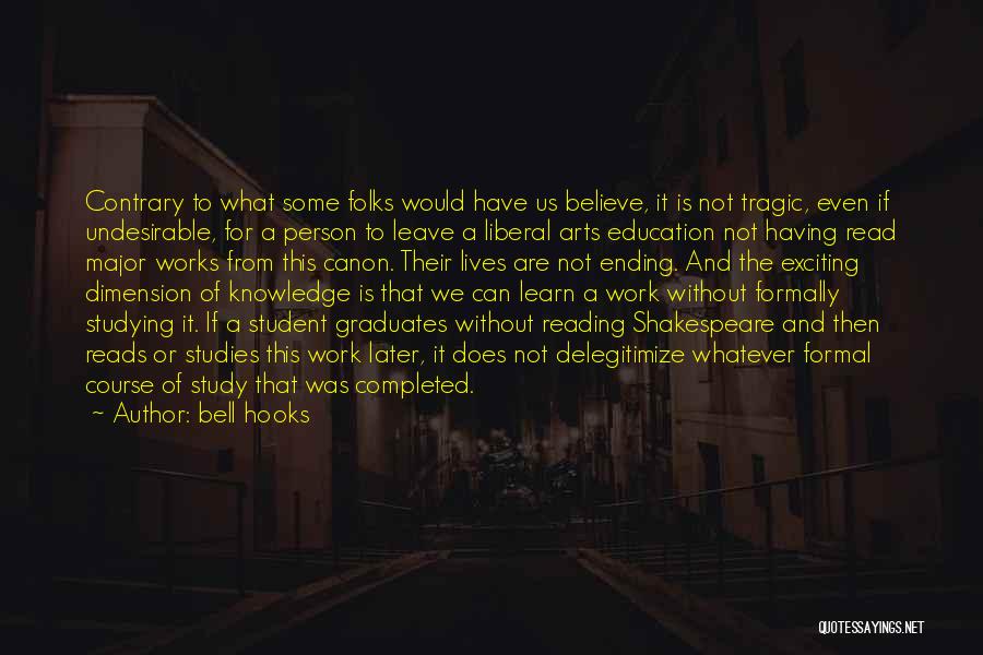 Education And Reading Quotes By Bell Hooks