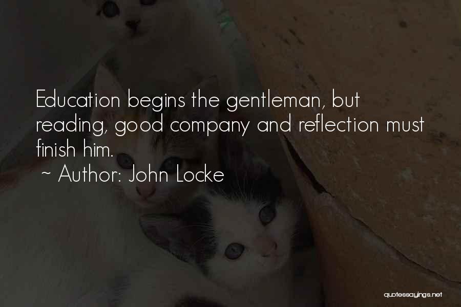 Education And Reading Quotes By John Locke