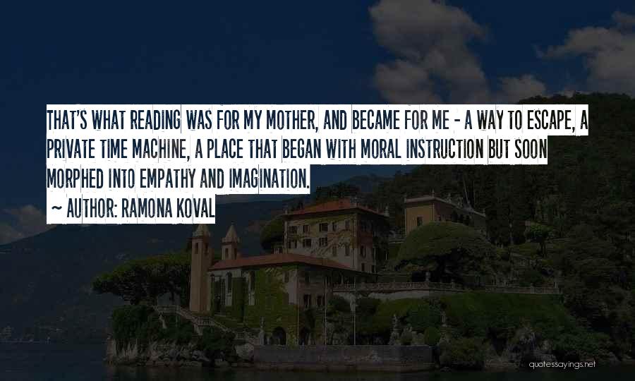 Education And Reading Quotes By Ramona Koval