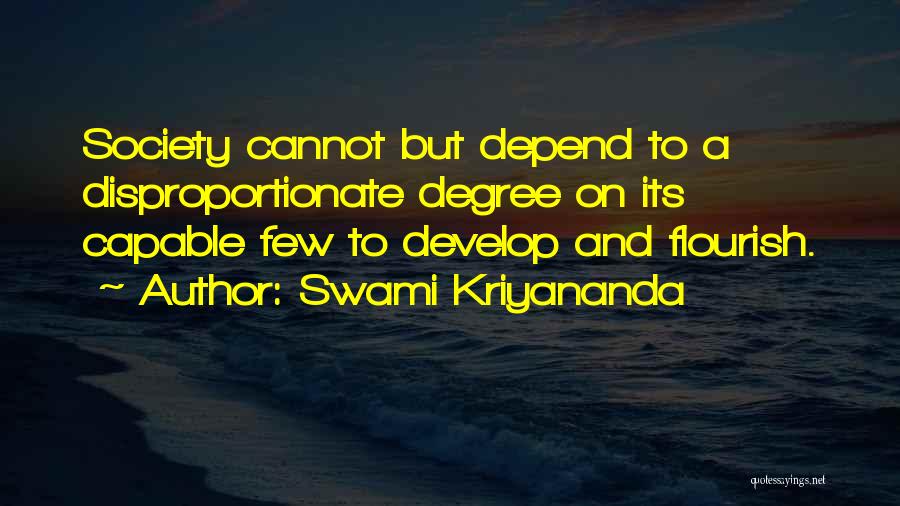 Education And Society Quotes By Swami Kriyananda