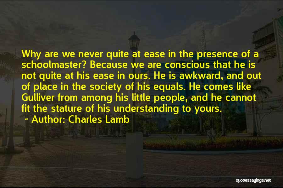 Education And Teaching Quotes By Charles Lamb