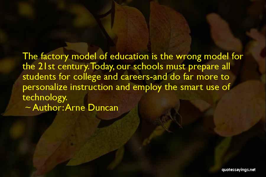 Education And Technology Quotes By Arne Duncan