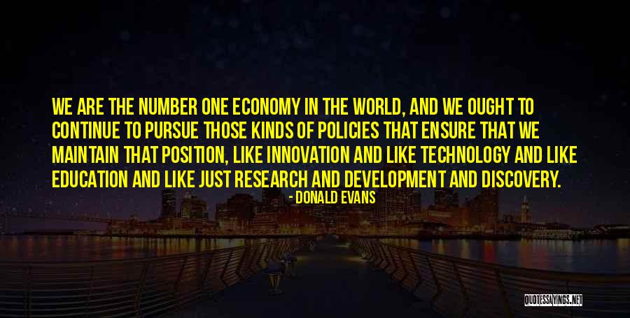 Education And Technology Quotes By Donald Evans