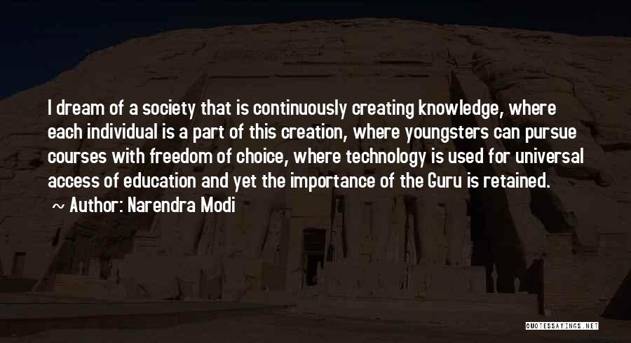 Education And Technology Quotes By Narendra Modi