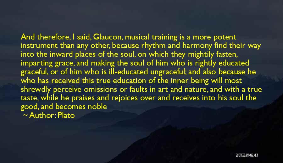 Education And Training Quotes By Plato